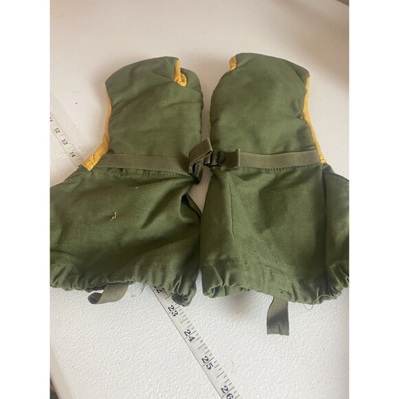 U.S. Military Army Mitten Shells Cold Weather Trigger Finger Gloves Mens Medium - Picture 2 of 4